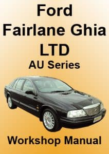 Ford Fairlane Ghi LTD Workshop Manual