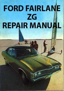 Ford Fairlane ZG Workshop Manual